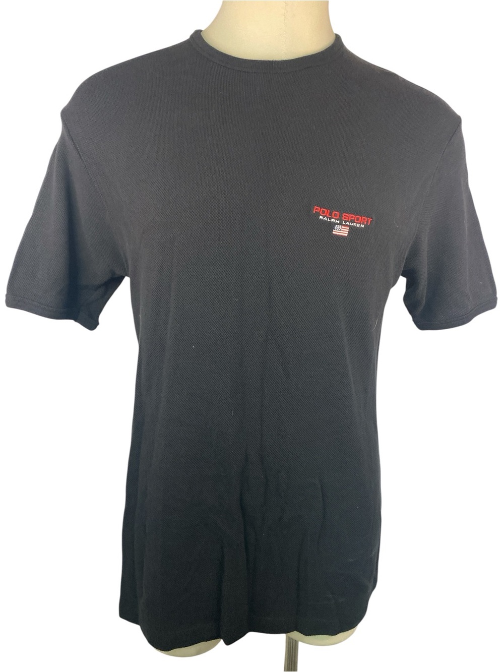 Polo Sport Ralph Lauren Black Crewneck Short Sleeve Tee Men’s XL